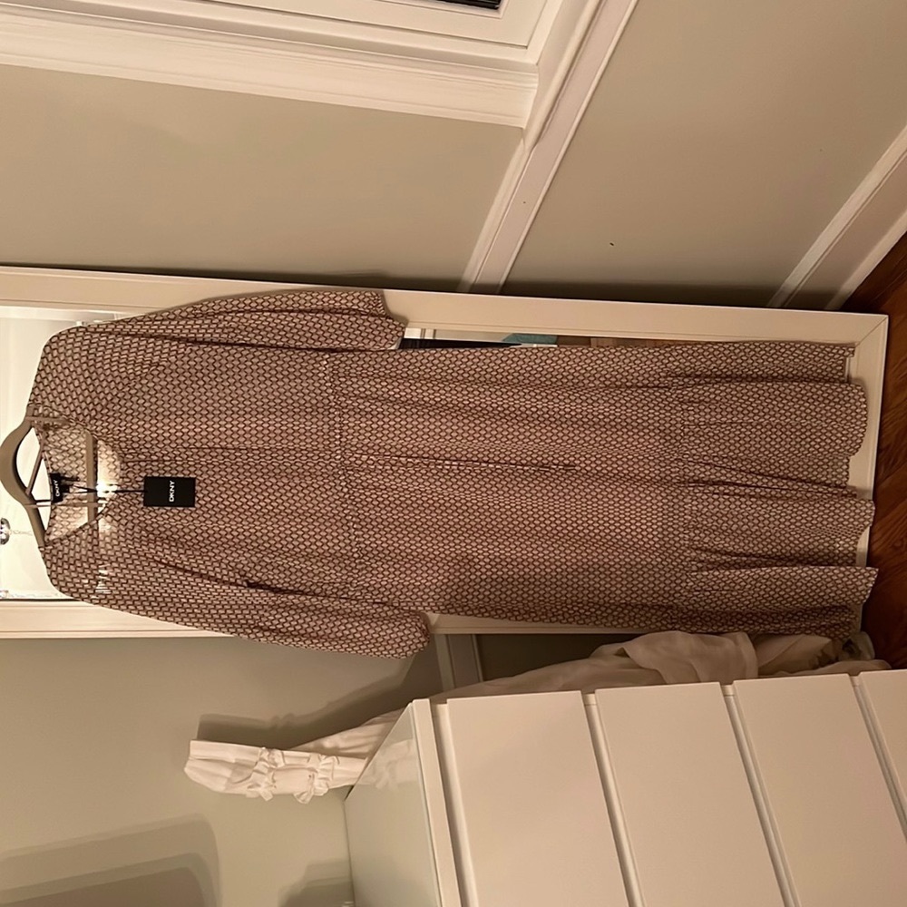 NEW W TAGS DKNY MAXI DRESS SIZE LARGE